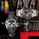 High Replica Breitling Chronometre Black Dial Silver Bezel  Stainless Steel Strap Watch 43mm (5)_th.jpg
